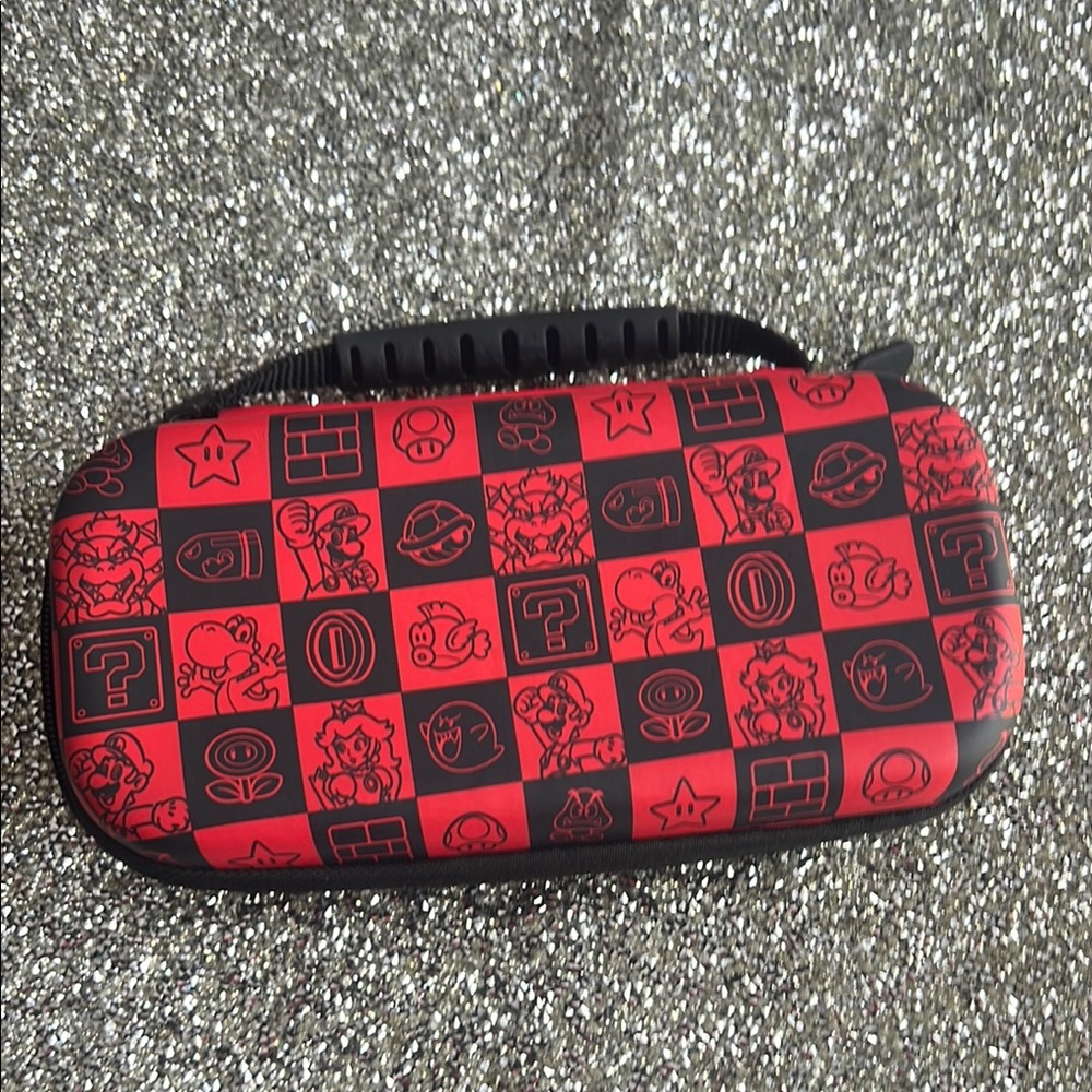 Nintendo Red and Black Carrying Case